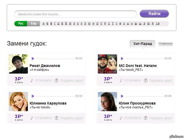 Скачать Мелодии Вместо Гудков на Мегафон