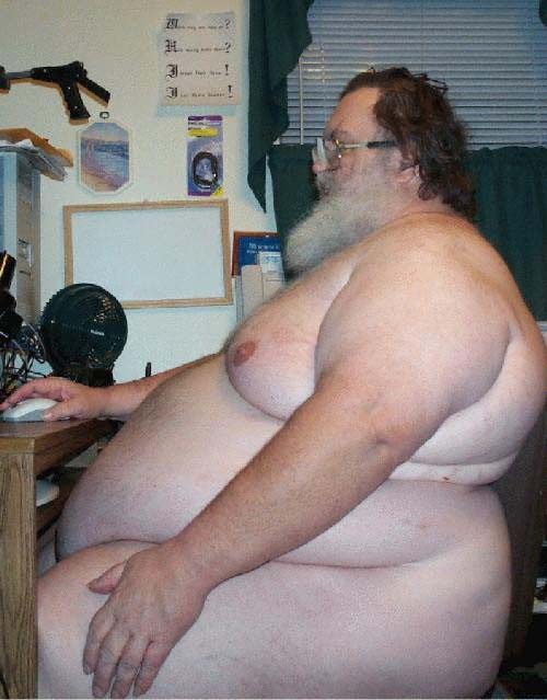 жирный голый мужик картинка
