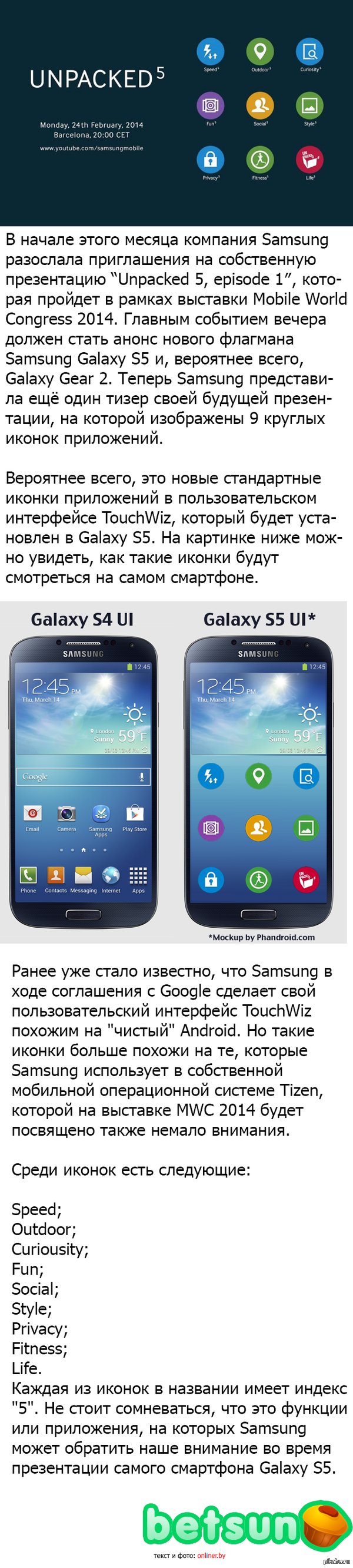     Samsung Galaxy S5 