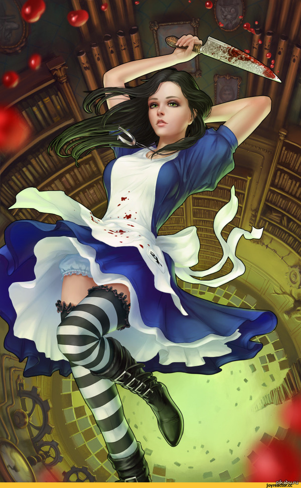 Красивый арт Алисы.
