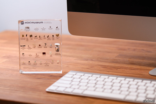 Музей на столе: 33 подлинных экспоната под слоем смолы