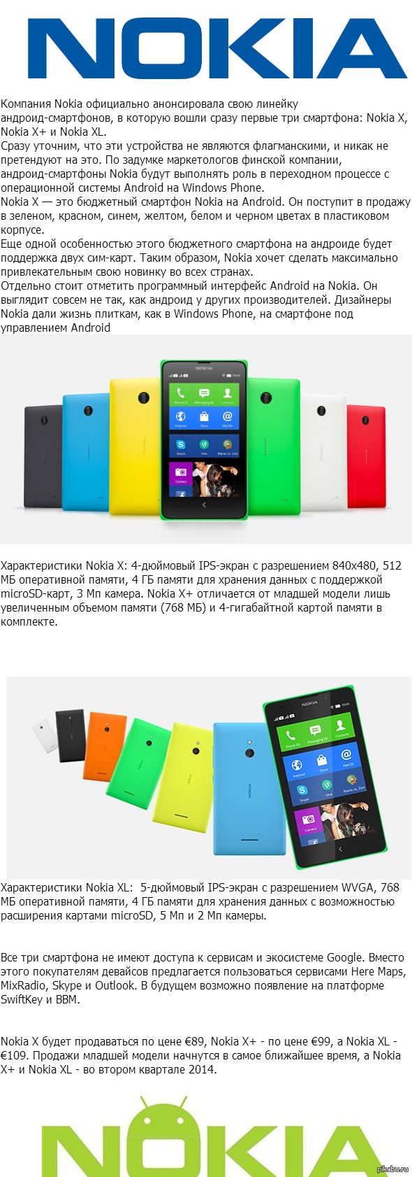   Nokia  Android
