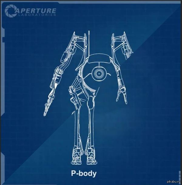           Portal.      P-Body     Atlas.     Portal 3.