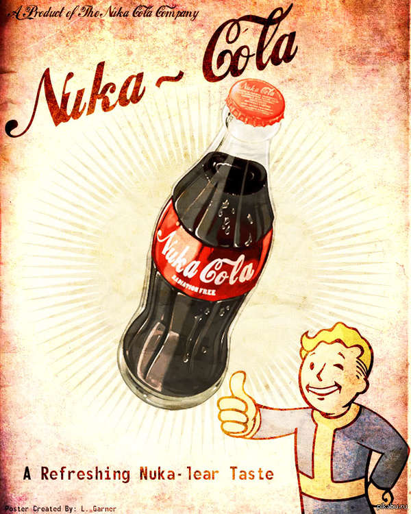 Fallout art Nuka-cola