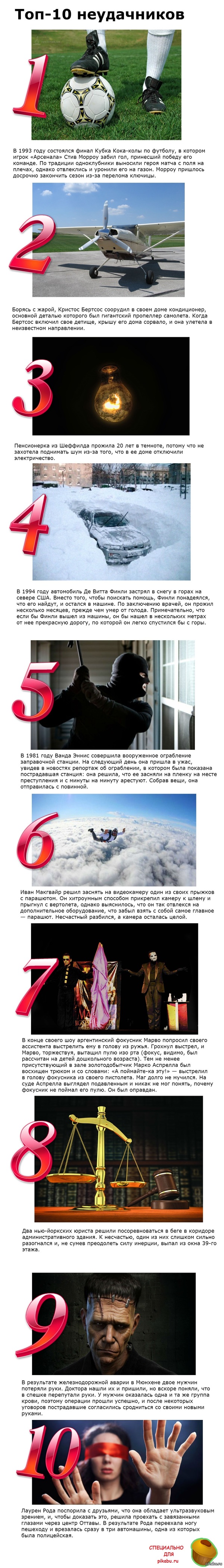 Топ-10 неудачников