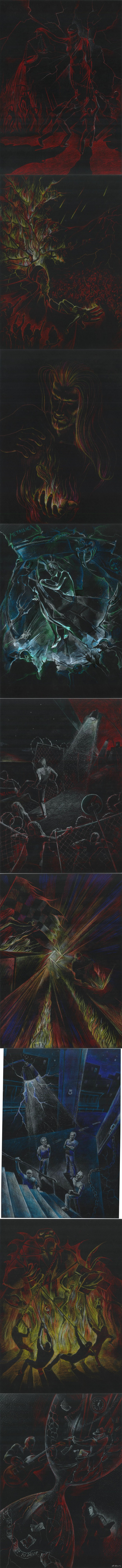 Выставка работ Валерии Кемниц на тему Metallica