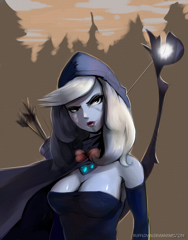 ����� ������� Drow Ranger � ����� , ��� �������)