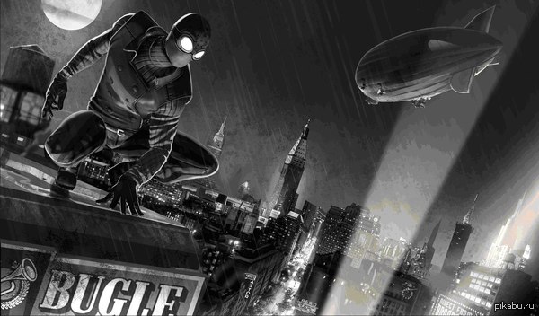 Spider-Man Noire.