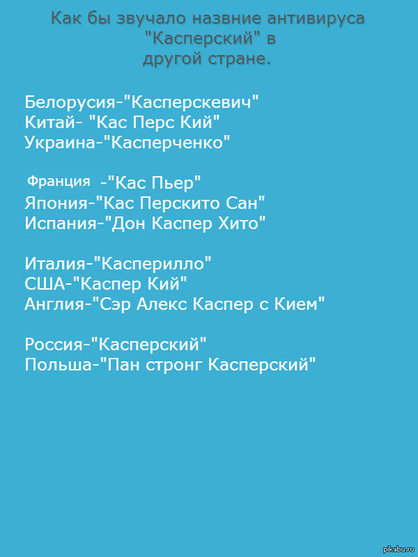 А какой антивирус стоит у Вас? | Пикабу