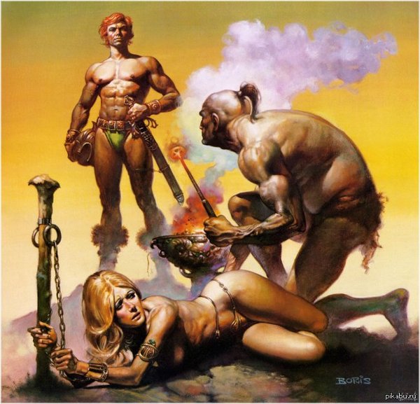 Решил отдохнуть от политики и Украины, посмотреть немного фэнтези-арт....но не тут то было. И тут хохлы и какой-то тонкий политический смысл