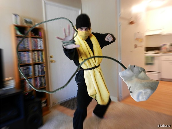 Были комнатные Sub-zero и Raiden, а вот комнатный Scorpion