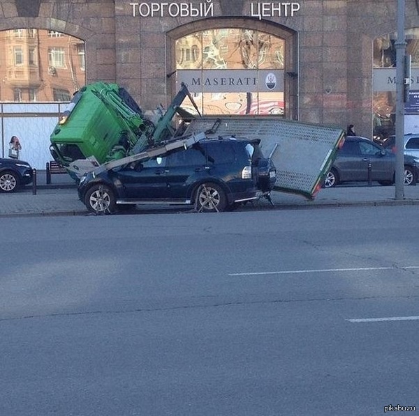 Эвакуатор, который не смог. - Эвакуатор, Москва, Печалька