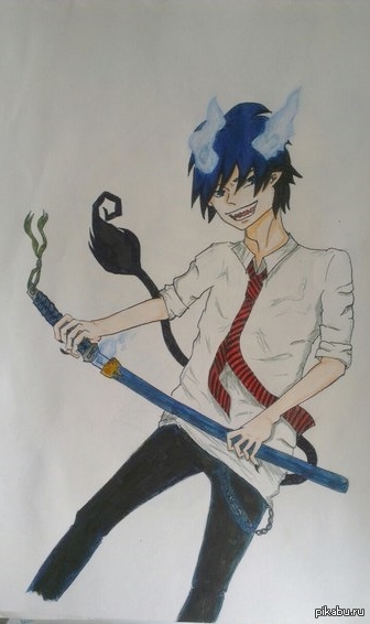 Окумура Рин из Blue Exorcist
