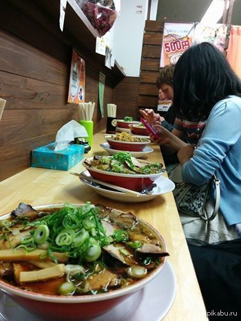 Eating ramen with Japanese people in Kyoto city. - My, Kepsen kepos, Japan, Japanese, Japanese, Asians, Ramen