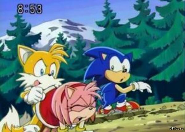 Accidentally stopped and... - NSFW, Cartoons, Sonic the hedgehog, It seemed, Freeze