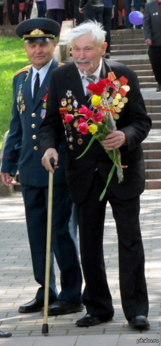 May holidays have passed, the veterans have left Pikabu, now you can lay out without karmodrochestvo .. Nesvizh, Belarus .. let this not be his last holiday - My, Veterans, May 9, May 9 - Victory Day