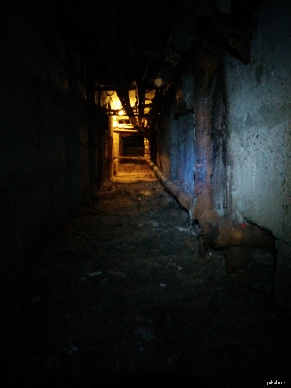 Подвал девятиэтажки.