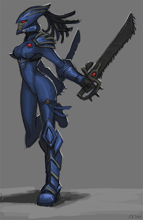 Eldarsha - Warhammer 40k, Warhammer 40,000, Art, Eldar