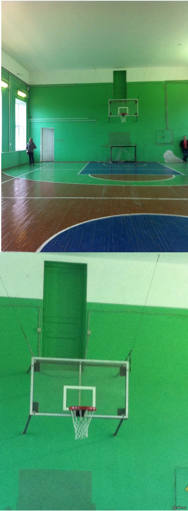 Просто дверь в спортзале