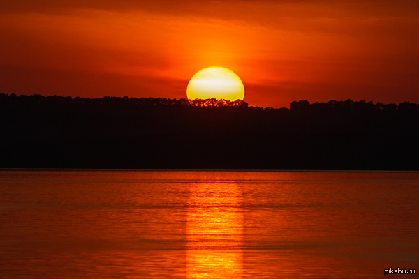 Жирный закат!