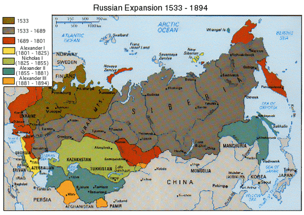 Russian Colonies 