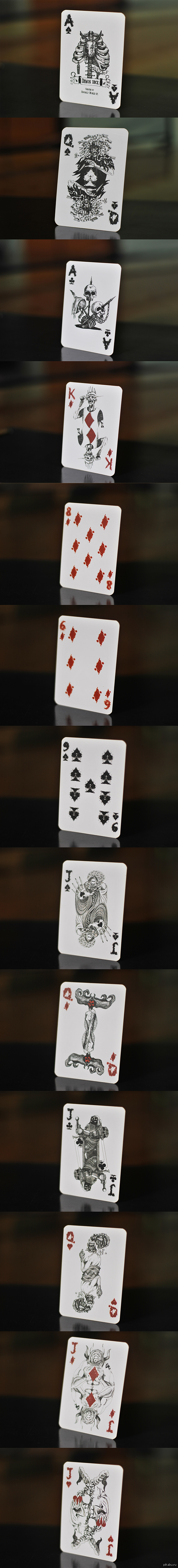 Demon Deck - playing cards   .       .