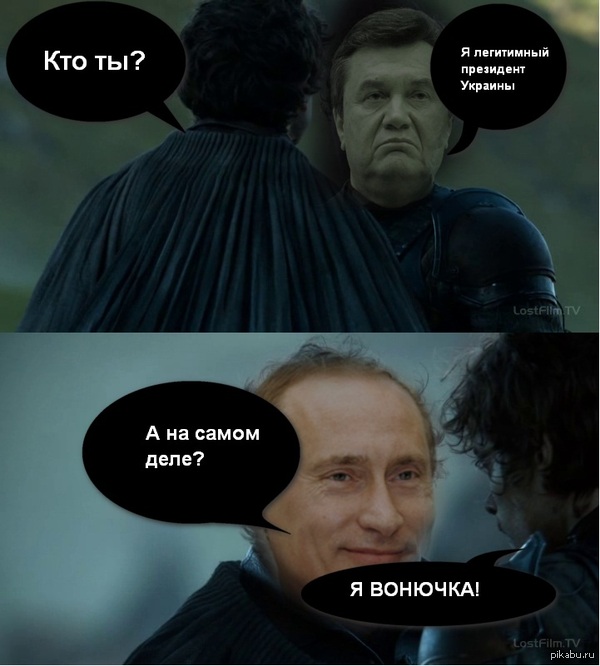 Как я вижу беглого президента Украины