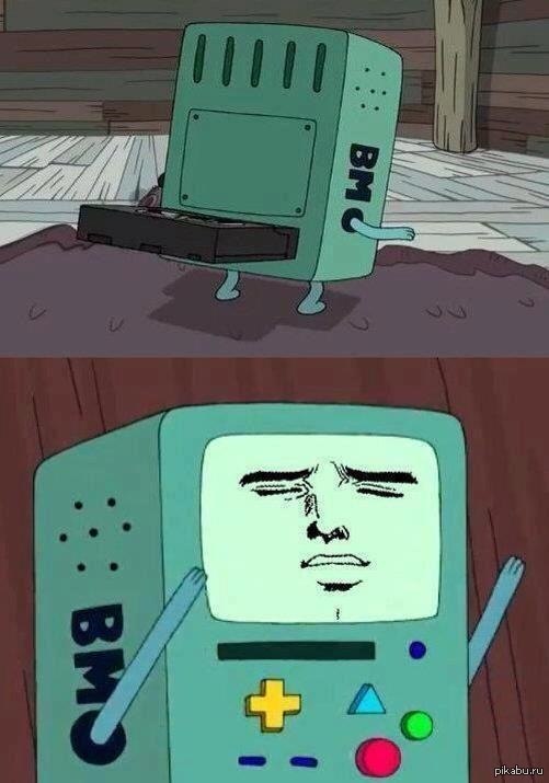 Adventures meme. БИМО время приключений. BMO Adventure time Мем. Робот БИМО. Грустный БИМО.