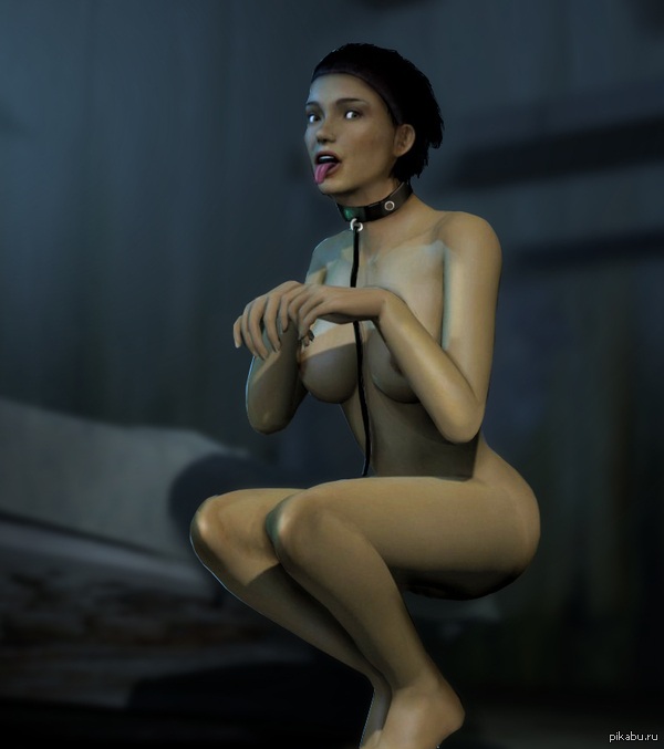 Alix Vance - NSFW, Alix Vance, Half-life, Boobs, Rule 34