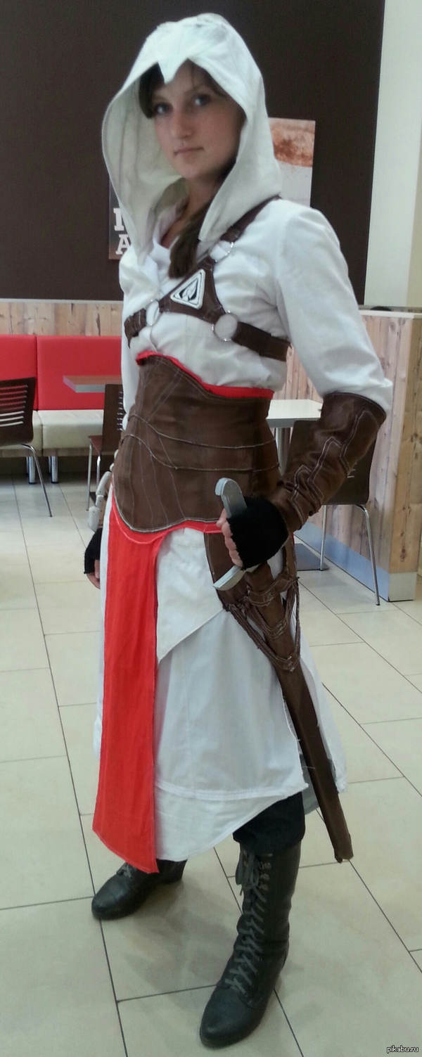 Yearly cosplay on Altair - NSFW, My, Altair, Assassin