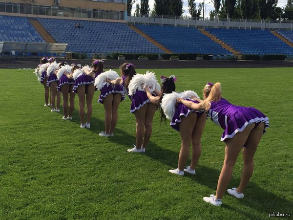 Russian cheerleaders! - NSFW, Girls, Booty, Beautiful girl, 