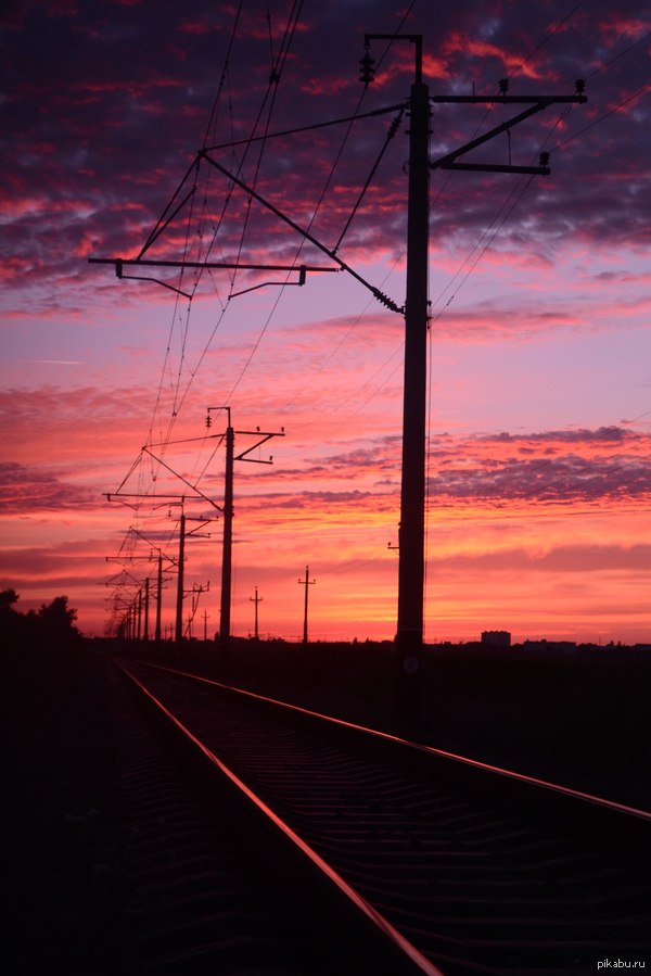 Закат в Крыму