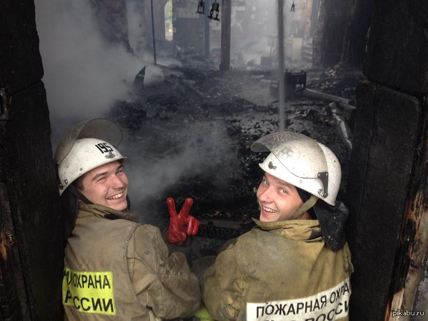 Пожарным тоже нужна аватарка!