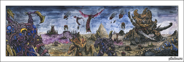 Zerg attack!     .    . .     ,   .