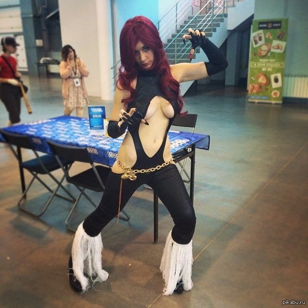 Attractive cosplay - NSFW, Starcon, Cosplay, Girls, Boobs