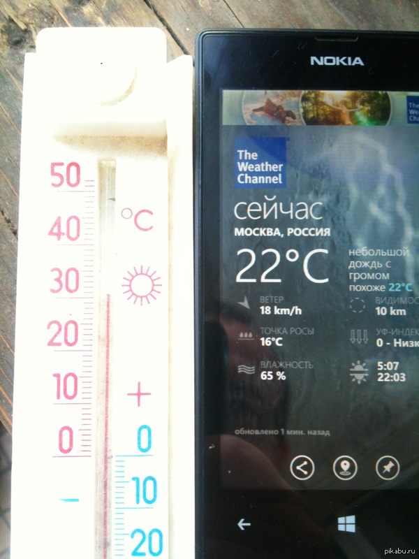 Привет, Пикабу! Подскажите адекватное приложение про погоду на Windows Phone.