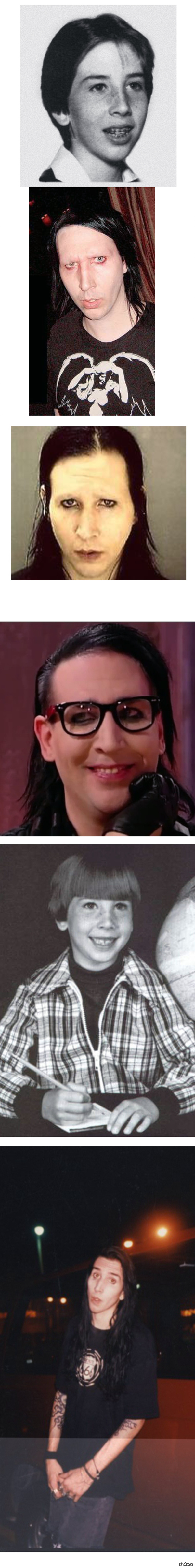 Немного Мерлина Менсона без грима )