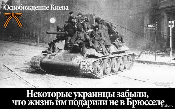 Что случилось с украинцами, что они забыли историю своей страны и воюют против своих братьев?