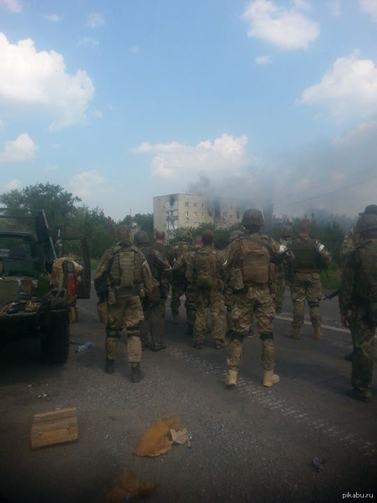 Марьинка 04.08.14