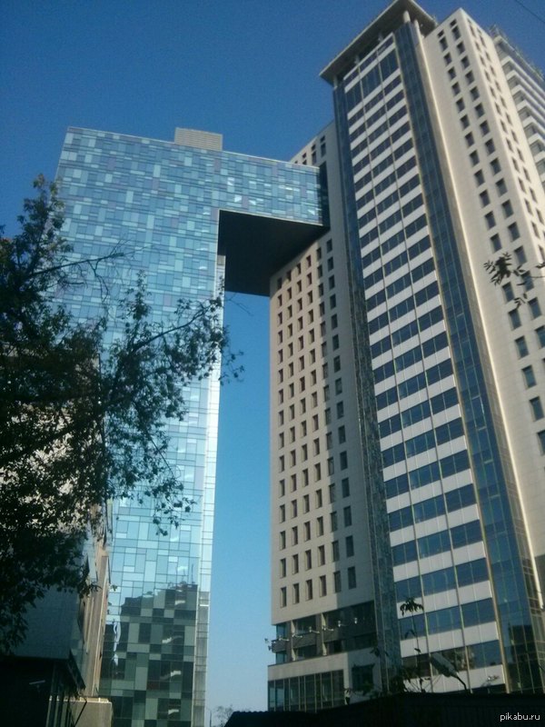 По пути на работу. Прекрасная погода.