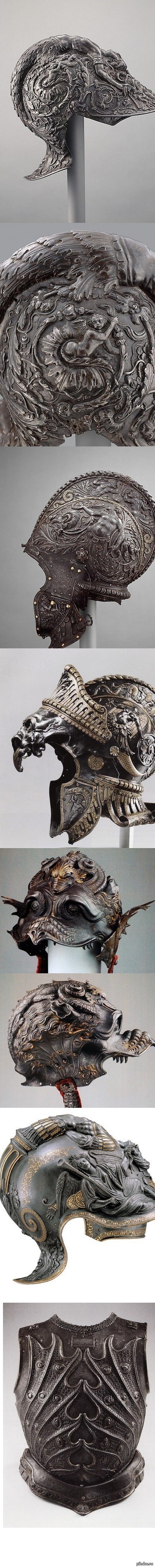 Работы гениального Миланского оружейника Filippo Negroli (1510 - 1579)