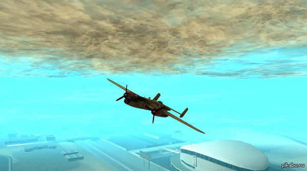 Пролетая над Лос-Сантосом