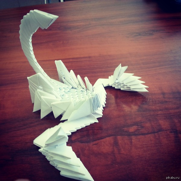 Scorpion. - Modular origami, Origami, My