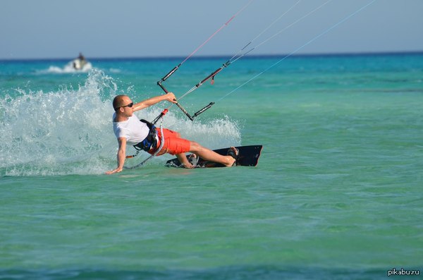 kitesurfing - My, Kitesurfing, , Sea, Sport, My