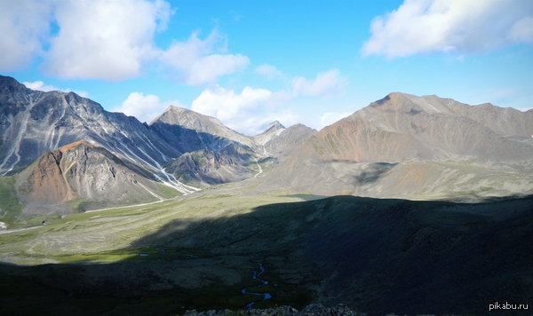 It was worth it to climb the pass - My, Nature, Russia