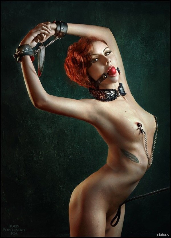 well, by the end of the working day, the red-haired madam))) - NSFW, Gag, BDSM, Elegance, Redheads