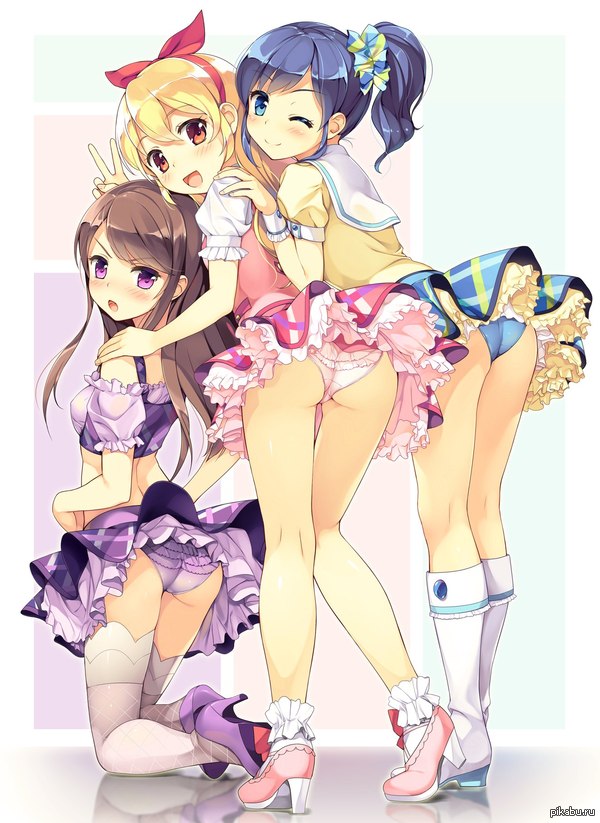 Anime Art - NSFW, Аниме, Арт, Рисунок, Idolmaster, Aikatsu