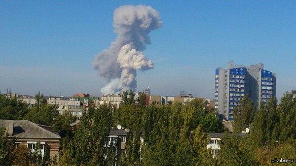 А из нашего окна