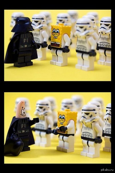 Спанч-Боб, я твой отец.