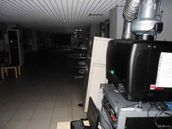 Моя работа. Киномеханик.